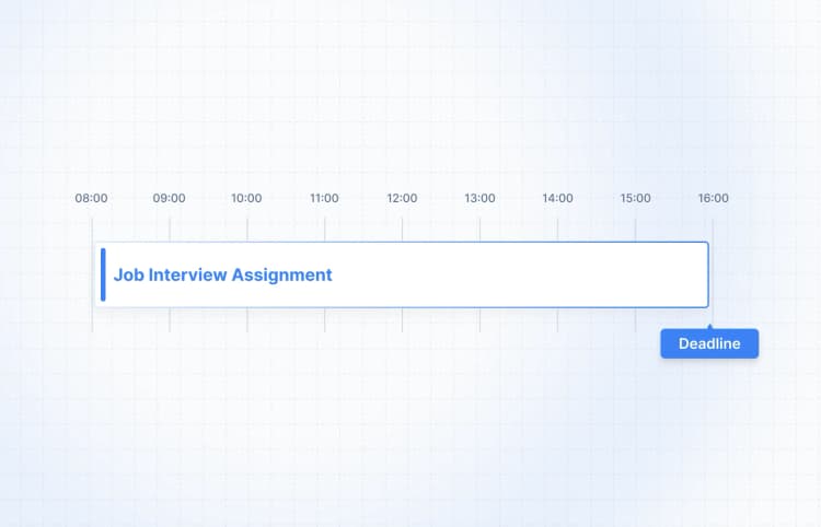 “I had only 8 hours to build a full-stack app for a job interview”